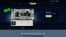 What Bihler.de website looked like in 2020 (3 years ago)