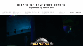 What Blazertag.com website looked like in 2020 (3 years ago)