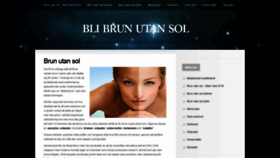 What Blibrunutansol.se website looked like in 2020 (3 years ago)