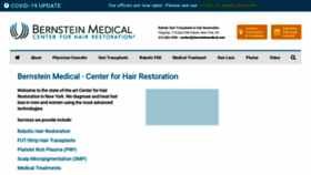 What Bernsteinmedical.com website looked like in 2020 (3 years ago)