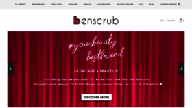 What Benscrub.com website looked like in 2020 (3 years ago)