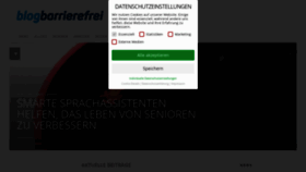 What Blog-barrierefrei.de website looked like in 2020 (3 years ago)