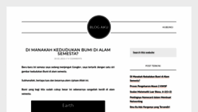 What Blogaku.net website looked like in 2020 (3 years ago)
