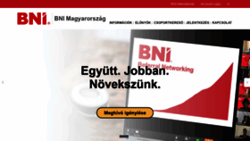 What Bni-hungary.com website looked like in 2020 (3 years ago)