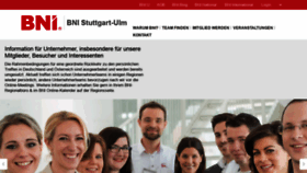 What Bni-stuttgart.com website looked like in 2020 (3 years ago)