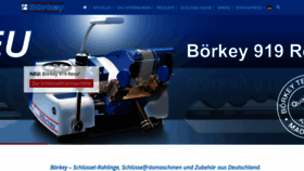 What Boerkey.de website looked like in 2020 (3 years ago)