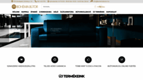 What Bohemiabutor.hu website looked like in 2020 (3 years ago)