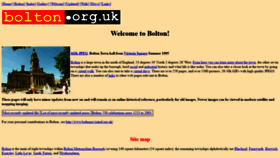 What Bolton.org.uk website looked like in 2020 (3 years ago)