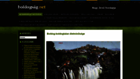 What Boldogsag.net website looked like in 2020 (3 years ago)