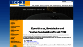 What Bootsservice-behnke.de website looked like in 2020 (3 years ago)