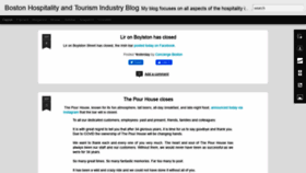 What Bostonhospitalityindustry.com website looked like in 2020 (3 years ago)