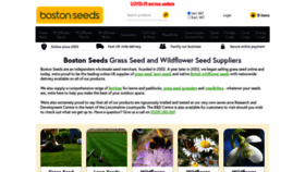 What Bostonseeds.co.uk website looked like in 2020 (3 years ago)