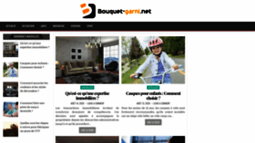 What Bouquet-garni.net website looked like in 2020 (3 years ago)