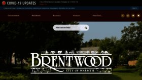 What Brentwoodmo.org website looked like in 2020 (3 years ago)