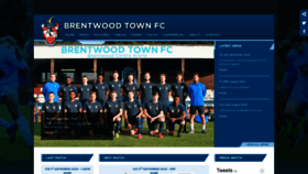 What Brentwoodtownfc.co.uk website looked like in 2020 (3 years ago)