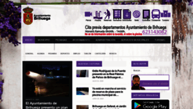 What Brihuega.es website looked like in 2020 (3 years ago)