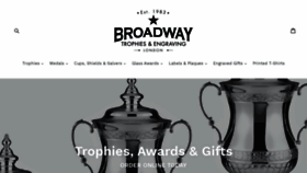 What Broadway-engraving.co.uk website looked like in 2020 (3 years ago)