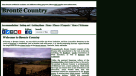 What Bronte-country.com website looked like in 2020 (3 years ago)
