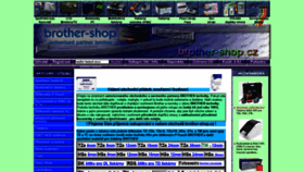What Brother-shop.cz website looked like in 2020 (4 years ago)