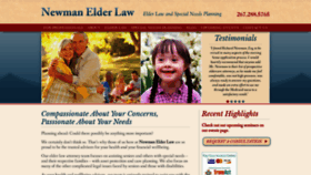 What Buckscounty-elderlaw.com website looked like in 2020 (3 years ago)