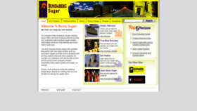 What Bundysugar.com.au website looked like in 2020 (3 years ago)