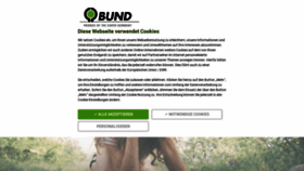 What Bund-bawue.de website looked like in 2020 (3 years ago)