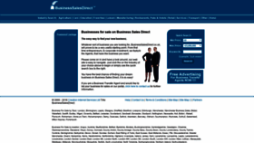 What Businesssalesdirect.co.uk website looked like in 2020 (3 years ago)