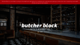 What Butcherblock.co.za website looked like in 2020 (3 years ago)