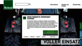 What Bioland.de website looked like in 2020 (5 years ago)