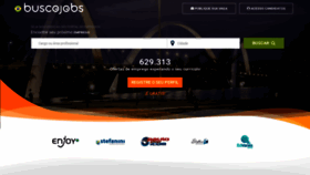 What Buscojobs.com.br website looked like in 2020 (3 years ago)