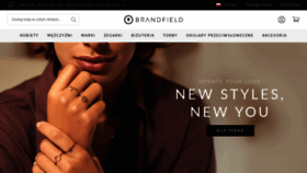 What Brandfield.pl website looked like in 2020 (3 years ago)