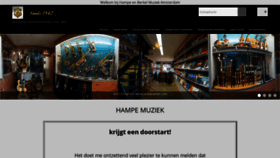 What Berkelmuziek.nl website looked like in 2020 (3 years ago)
