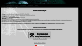 What Bocamina.es website looked like in 2020 (3 years ago)