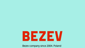 What Bezev.com website looked like in 2020 (3 years ago)