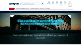 What Bankexam.fr website looked like in 2020 (3 years ago)