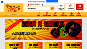 What Becodaspipas.com.br website looked like in 2020 (3 years ago)