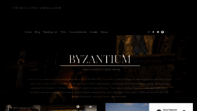 What Byzantineambassador.com website looked like in 2020 (3 years ago)