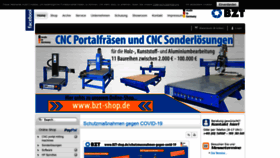What Bzt-cnc.de website looked like in 2020 (3 years ago)