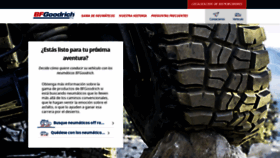 What Bfgoodrich.cl website looked like in 2020 (3 years ago)