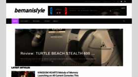 What Bemanistyle.com website looked like in 2020 (3 years ago)