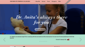 What Beverlyhillspediatrician.com website looked like in 2020 (3 years ago)