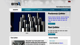 What Btscelik.com website looked like in 2020 (3 years ago)