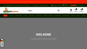What Bushcraftshop.nl website looked like in 2020 (3 years ago)