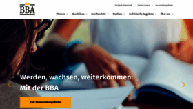 What Bba-campus.de website looked like in 2020 (3 years ago)