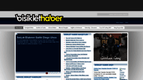 What Bisiklethaber.com website looked like in 2020 (3 years ago)