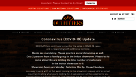 What Bbqoutfitters.com website looked like in 2020 (3 years ago)