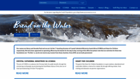 What Breadonthewater.co.za website looked like in 2020 (3 years ago)
