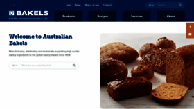 What Bakels.com.au website looked like in 2020 (3 years ago)
