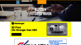 What Bitcoinfuturesguide.com website looked like in 2020 (3 years ago)