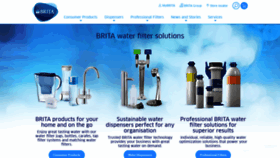 What Brita.net website looked like in 2020 (3 years ago)